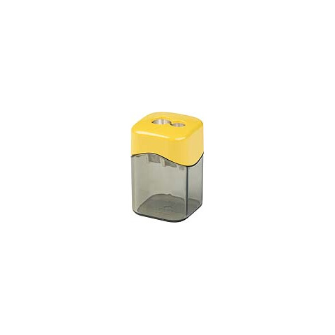 Espositore 10 temperamatite a 2 fori con serbatoio Donau in colori assortiti - 330406910